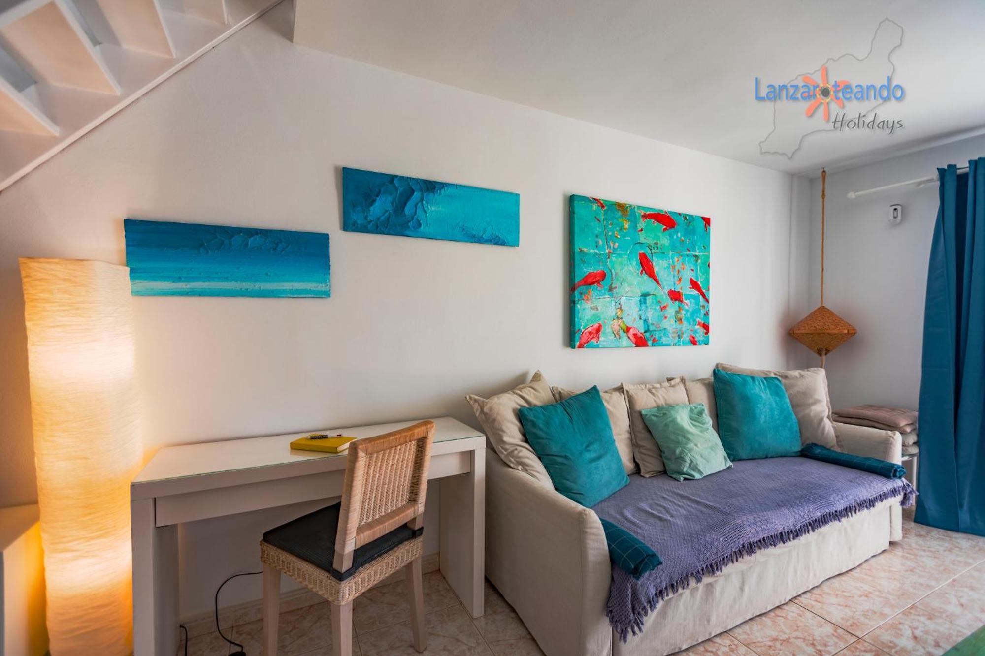 Vivienda Vacacional Sunny - Duplex Apartment 2Beds 2 Baths コスタ・テギセ エクステリア 写真